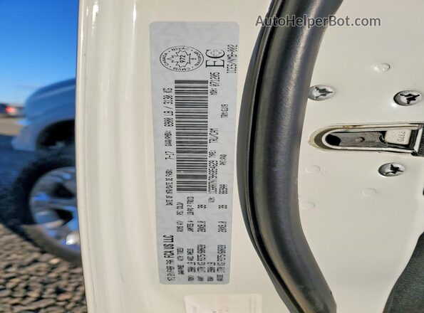 1C6RR7NT9HS854629 2017 RAM 1500 White Widok naklejki z numerem VIN