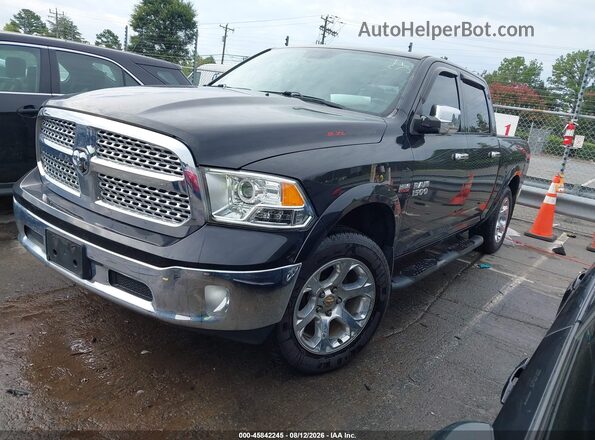 1C6RR7NTXHS785787 2017 RAM 1500 Black Առջևի ձախ երեք քառորդ տեսարան