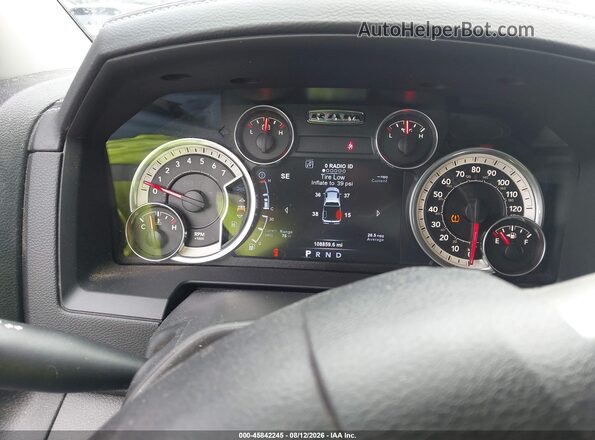 1C6RR7NTXHS785787 2017 RAM 1500 Black Հետևի նստատեղերի տեսք