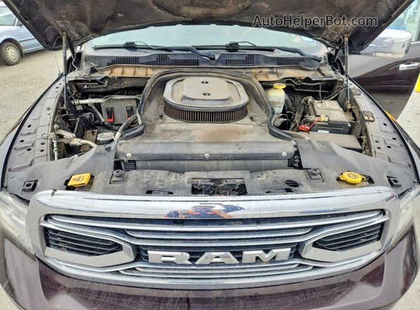 1C6RR7PT5HS796404 2017 RAM 1500 Brown Widok komory silnika