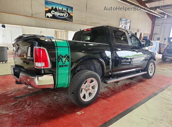 1C6RR7PT8GS417443 2016 RAM 1500 Green Задня права чверть