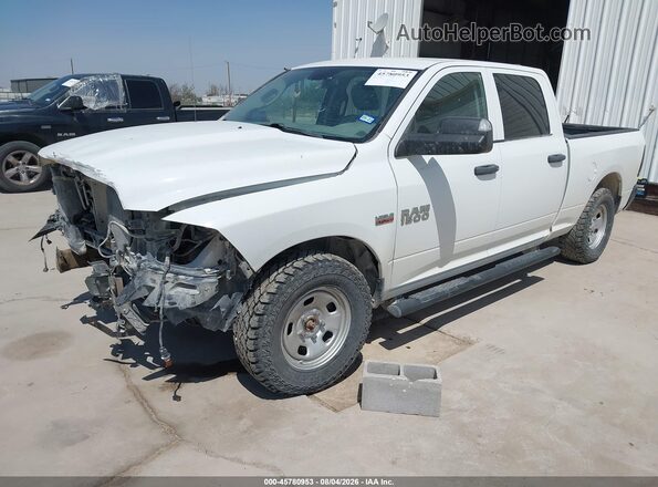 1C6RR7ST2JS350952 2018 RAM 1500 White Передня ліва чверть