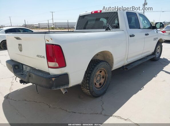1C6RR7ST2JS350952 2018 RAM 1500 White Задня права чверть