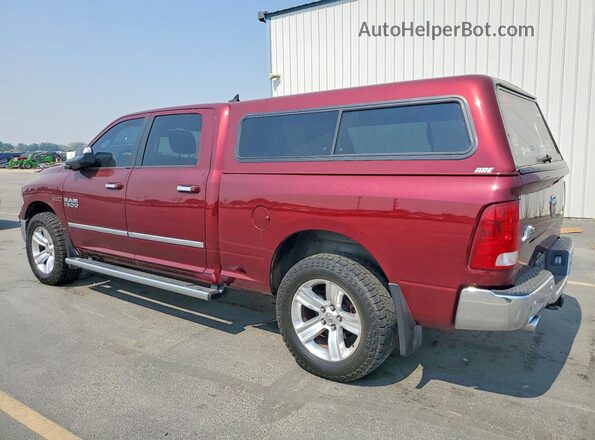 1C6RR7TM2GS338266 2016 RAM 1500 Burgundy Rear left