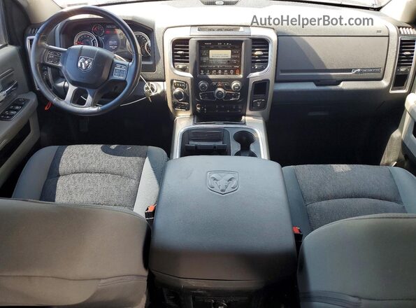 1C6RR7TM2GS338266 2016 RAM 1500 Burgundy Dashboard view