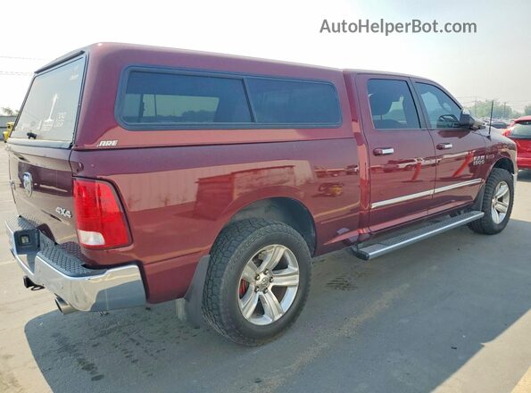 1C6RR7TM2GS338266 2016 RAM 1500 Burgundy Rear right
