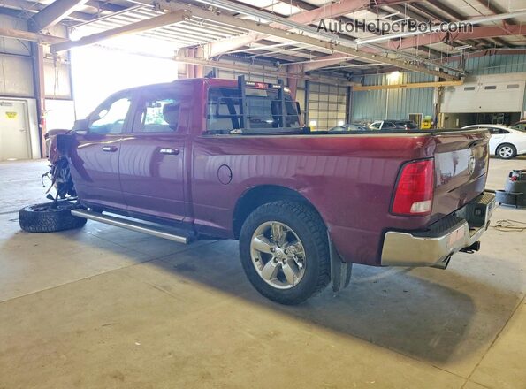 1C6RR7TT0GS291522 2016 RAM 1500 Burgundy Задня ліва чверть
