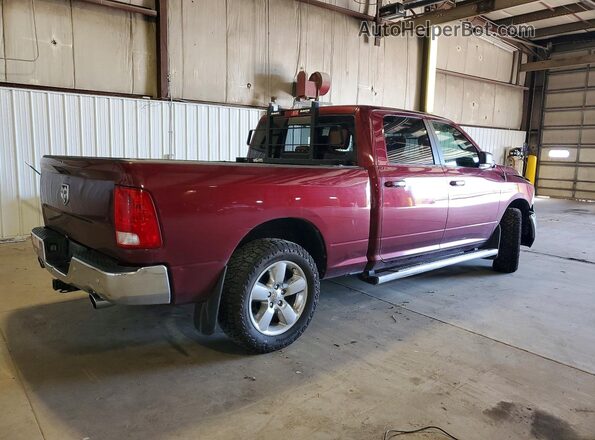 1C6RR7TT0GS291522 2016 RAM 1500 Burgundy Задня права чверть