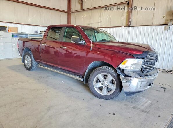 1C6RR7TT0GS291522 2016 RAM 1500 Burgundy Передня права чверть