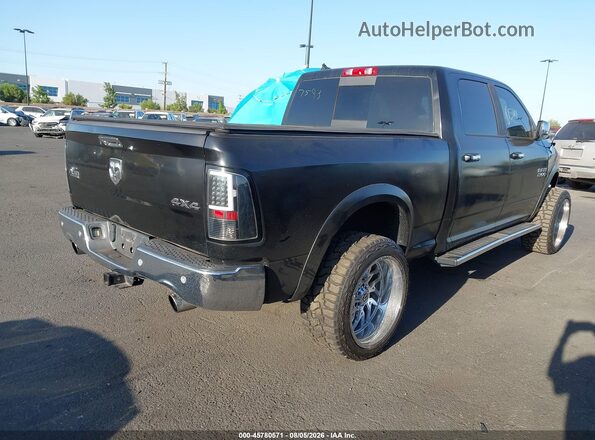 1C6RR7TT1JS157593 2018 RAM 1500 Черный Задняя правая четверть