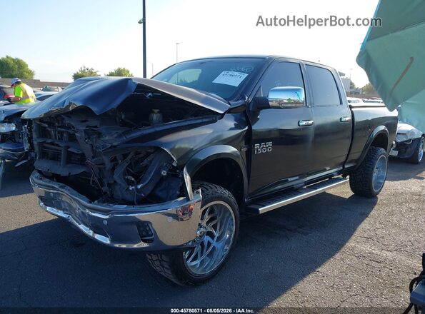 1C6RR7TT1JS157593 2018 RAM 1500 Черный Передняя левая четверть