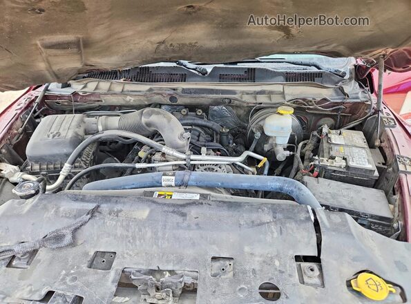 1C6RR7TT1LS101074 2020 RAM 1500 Maroon Սալոնի հետևի տեսք