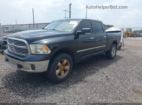 1C6RR7TT2GS338081 2016 RAM 1500 Черный Передняя левая четверть