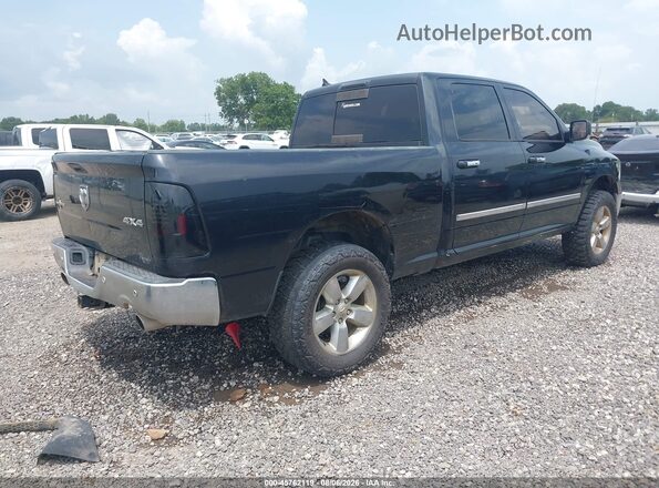 1C6RR7TT2GS338081 2016 RAM 1500 Черный Задняя правая четверть