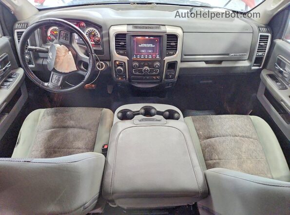 1C6RR7TT2KS576313 2019 RAM 1500 Red Widok deski rozdzielczej
