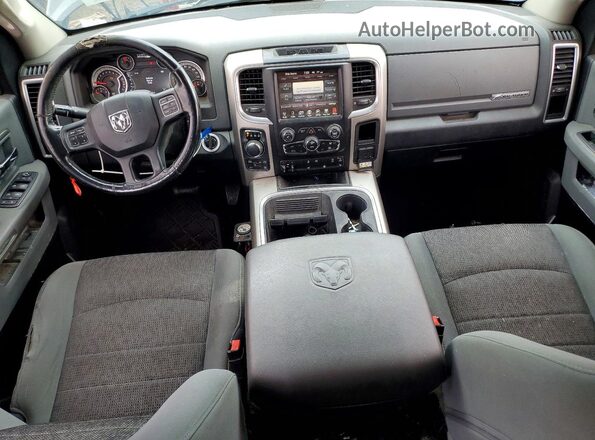 1C6RR7TT8GS105015 2016 RAM 1500 Black Dashboard view