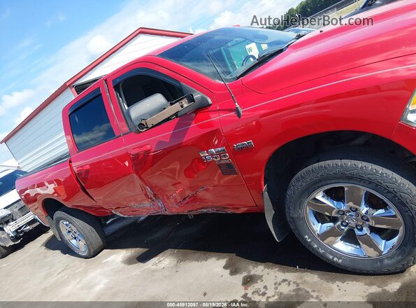 1C6RR7TT9KS540974 2019 RAM 1500 CLASSIC Красный Вид задней части салона