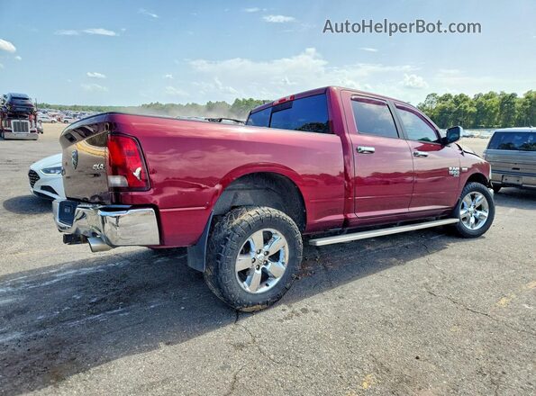 1C6RR7TT9KS614474 2019 RAM 1500 Maroon Հետևի աջ