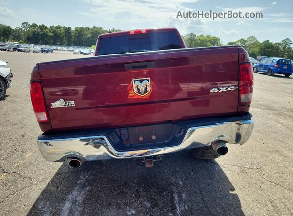 1C6RR7TT9KS614474 2019 RAM 1500 Maroon Հետևի տեսք