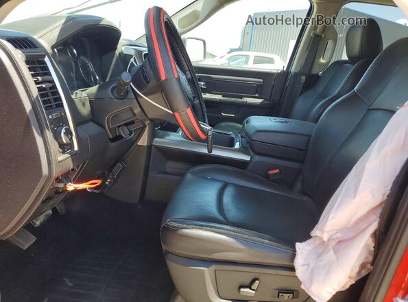 1C6RR7UT7HS788065 2017 RAM 1500 Red წინა სალონის ხედი
