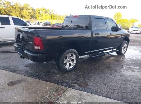 1C6RR7UT8GS314110 2016 RAM 1500 Черный Задняя правая четверть