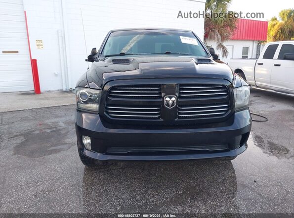 1C6RR7UT8GS314110 2016 RAM 1500 Черный Вид щитка приборов
