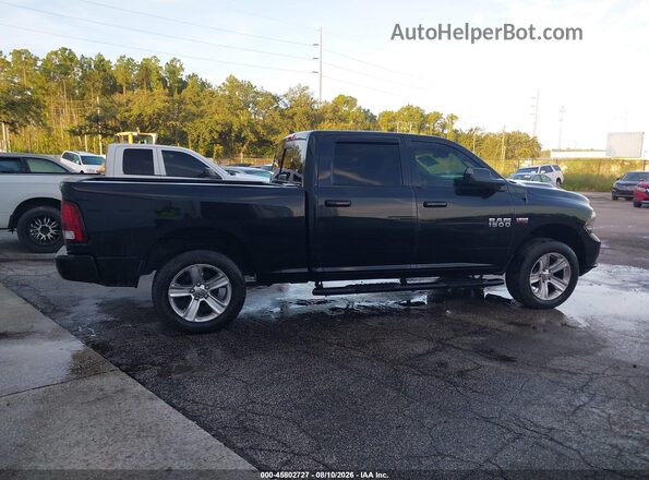 1C6RR7UT8GS314110 2016 RAM 1500 Черный Вид задней части салона