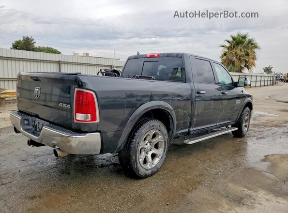 1C6RR7VM9JS227136 2018 RAM 1500 Черный Задняя правая четверть
