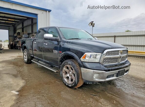 1C6RR7VM9JS227136 2018 RAM 1500 Черный Передняя правая четверть