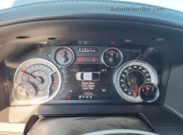 1C6RR7VT0GS248828 2016 RAM 1500 Blue ხელსაწყოთა პანელის ხედი