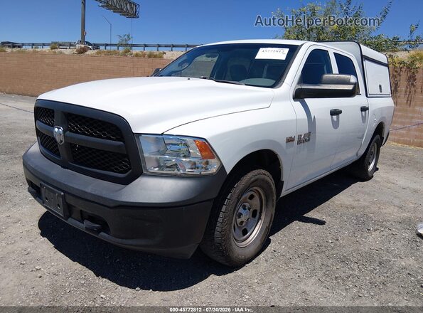1C6RR7XT2JS315045 2018 RAM 1500 White Front left