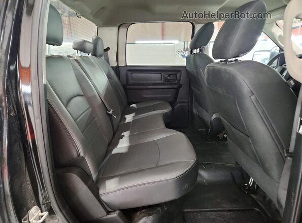 1C6RR7XT9MS551230 2021 RAM 1500 Black უკანა სავარძლების ხედი