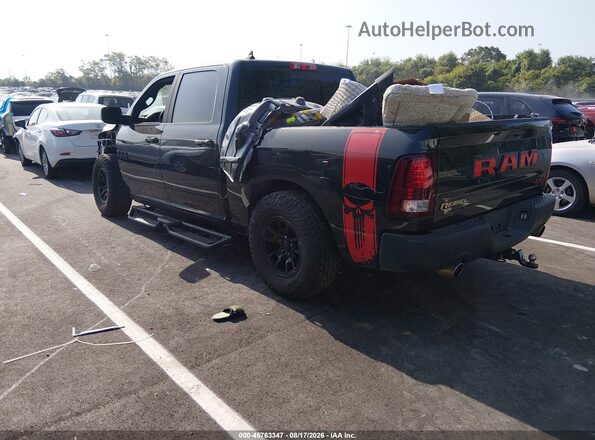 1C6RR7YT2HS789473 2017 RAM 1500 Black Trasero izquierdo