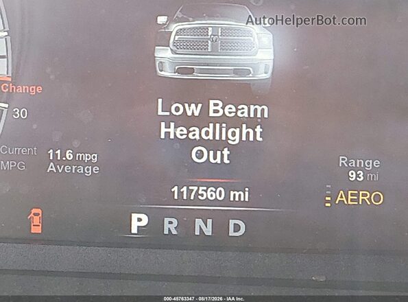 1C6RR7YT2HS789473 2017 RAM 1500 Black 