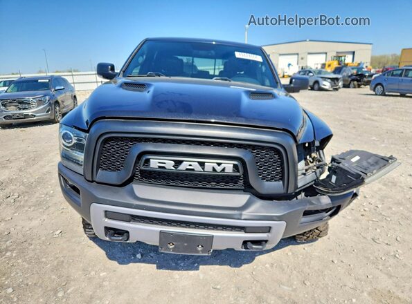 1C6RR7YT3GS151148 2016 RAM 1500 Black წინა ხედი