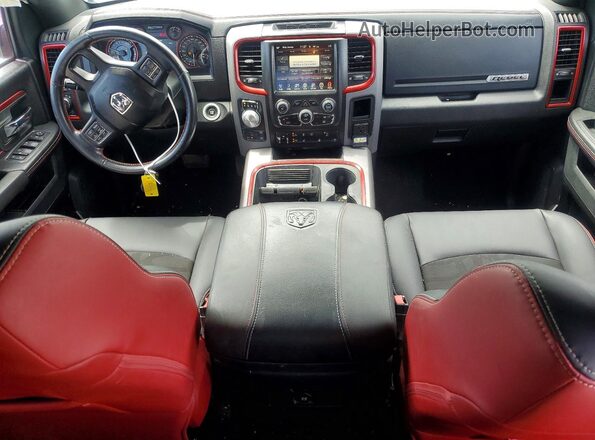 1C6RR7YT4HS538115 2017 RAM 1500 Black Vista del salpicadero