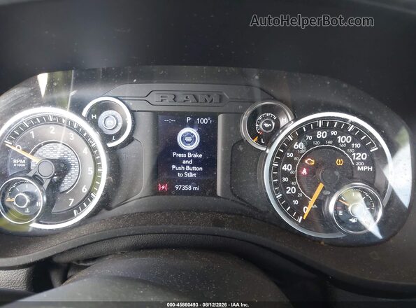 1C6RREBG4MN575089 2021 RAM 1500 Gray Rear seats view