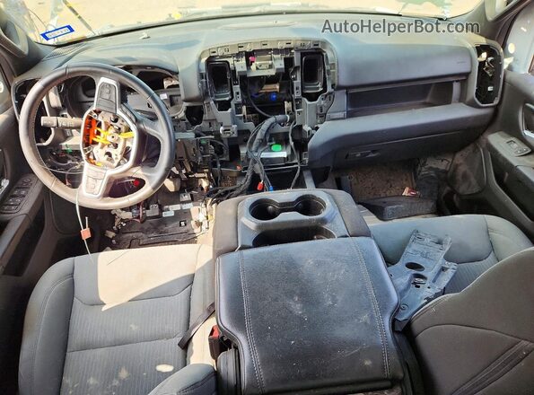 1C6RREBG9RN164360 2024 RAM 1500 White Dashboard view