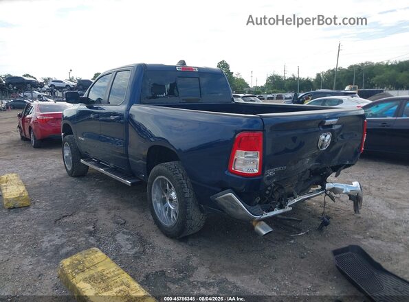 1C6RREBT1KN884075 2019 RAM 1500 Blue Trasero izquierdo