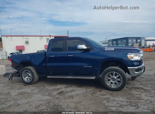 1C6RREBT1KN884075 2019 RAM 1500 Blue Vista interior trasera