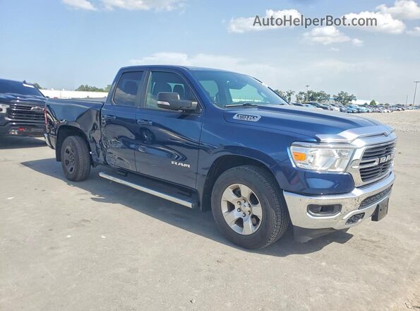 1C6RREBT4MN631741 2021 RAM 1500 Blue Передня права чверть
