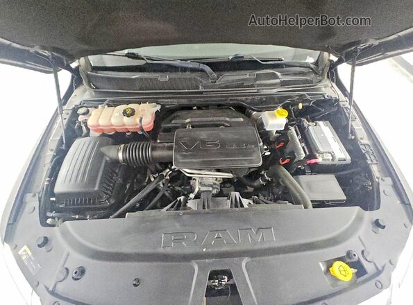 1C6RREFG5MN631826 2021 RAM 1500 Gray უკანა სალონის ხედი