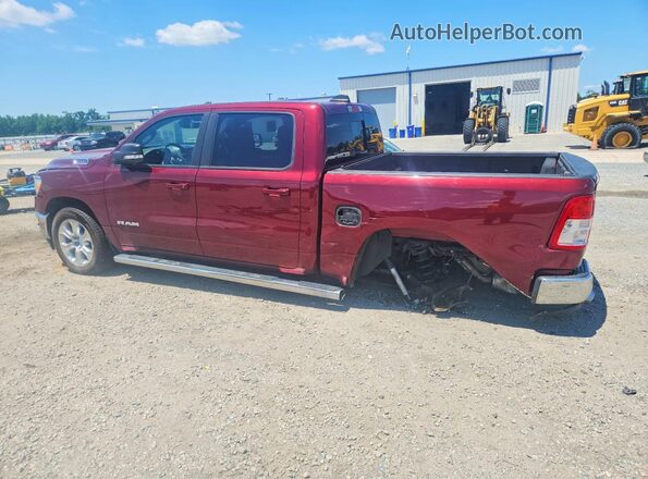 1C6RREFM4NN452278 2022 RAM 1500 Red Հետևի ձախ