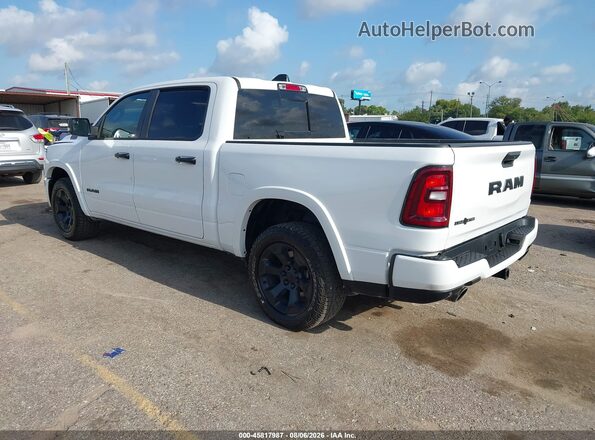 1C6RREFP0SN608483 2025 RAM 1500 White უკანა მარცხენა