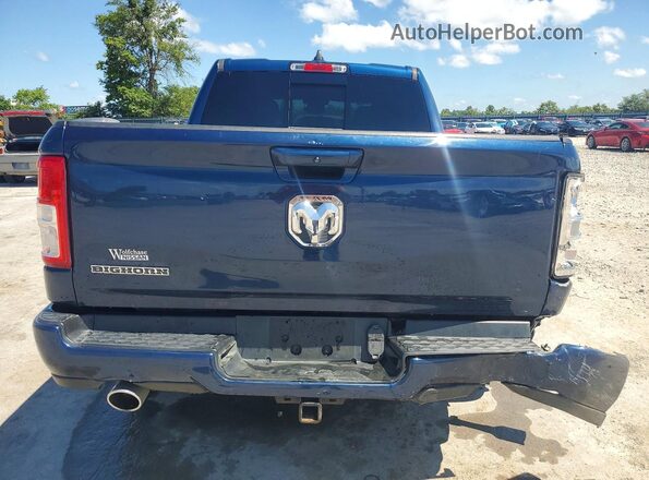 1C6RREFT1KN792183 2019 RAM 1500 Blue უკანა ხედი