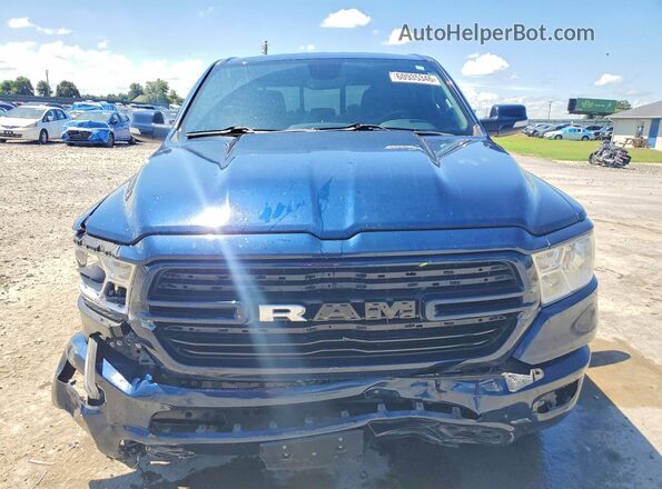 1C6RREFT1KN792183 2019 RAM 1500 Blue წინა ხედი