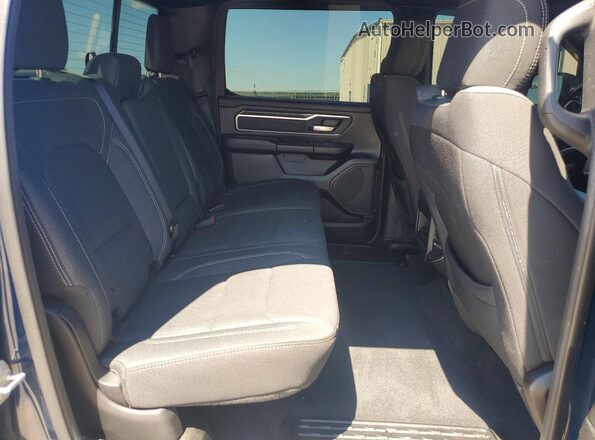 1C6RREFT1KN792183 2019 RAM 1500 Blue უკანა სავარძლების ხედი