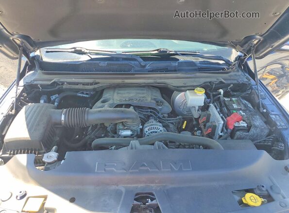 1C6RREFT1KN792183 2019 RAM 1500 Blue უკანა სალონის ხედი