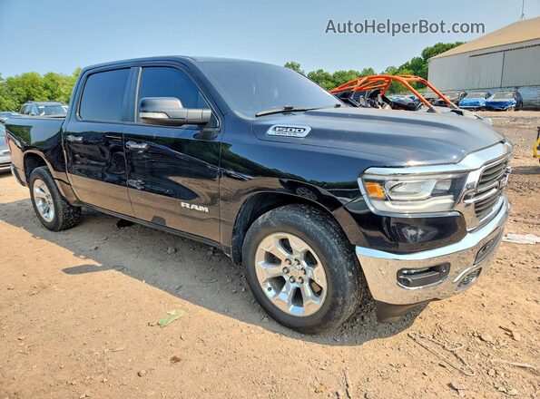 1C6RREFT2KN509323 2019 RAM 1500 Черный Передняя правая четверть