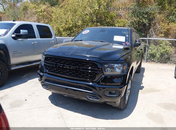 1C6RREFT5MN630012 2021 RAM 1500 Black Widok zestawu wskaźników